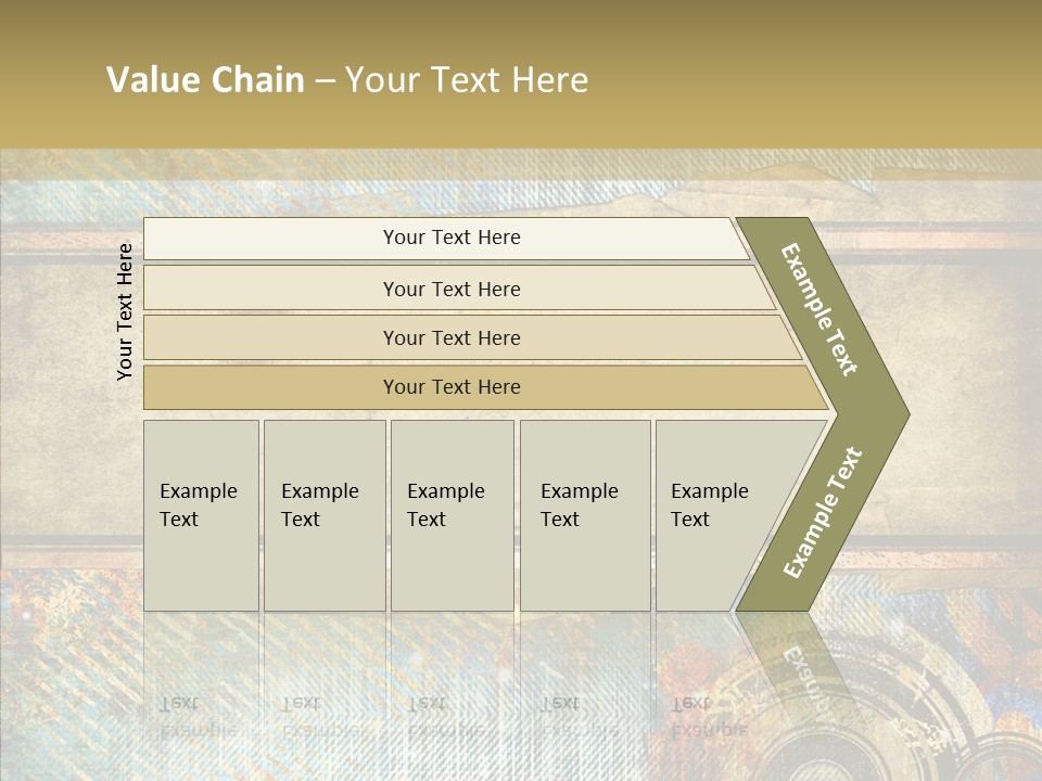 Geometric Colour Scrap Booking PowerPoint Template