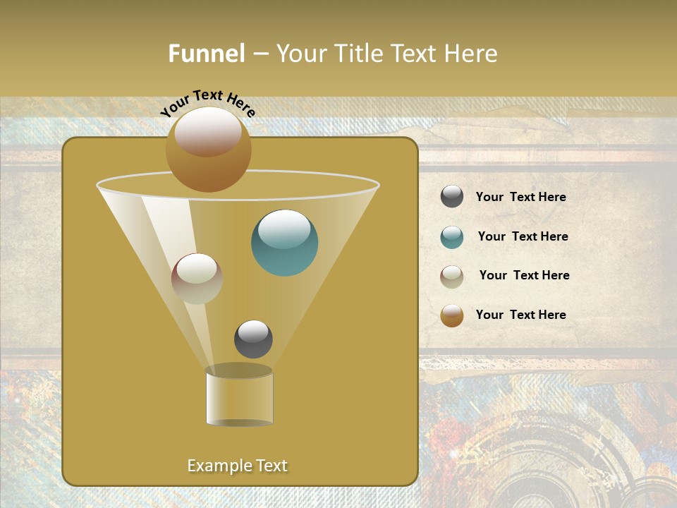 Geometric Colour Scrap Booking PowerPoint Template