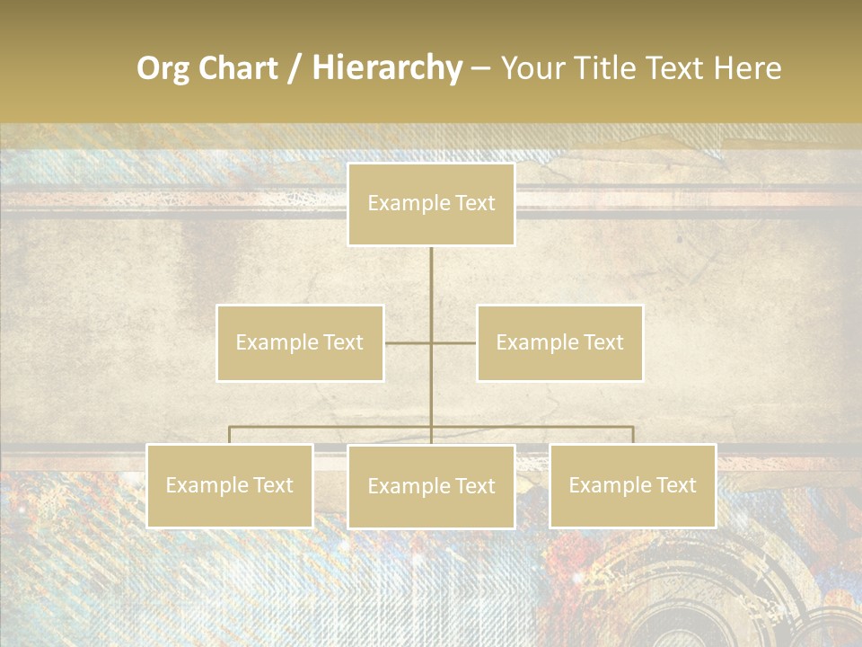 Geometric Colour Scrap Booking PowerPoint Template