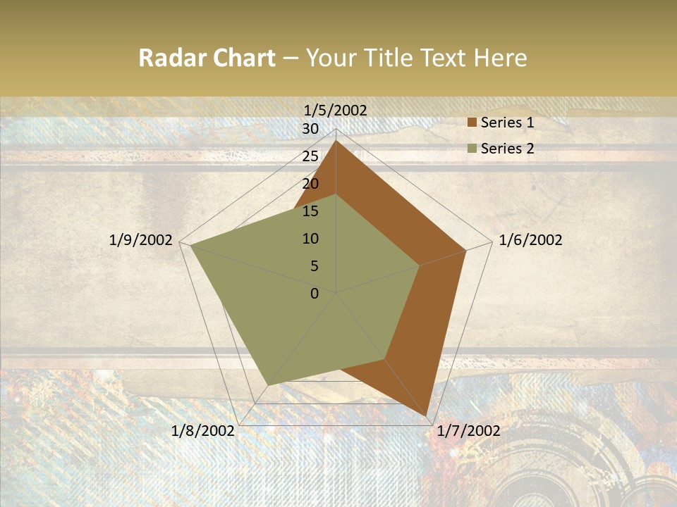 Geometric Colour Scrap Booking PowerPoint Template
