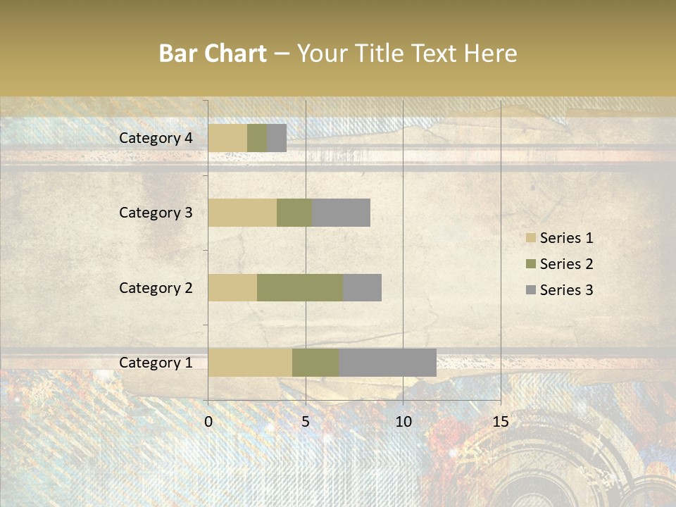 Geometric Colour Scrap Booking PowerPoint Template
