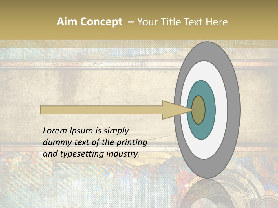 Geometric Colour Scrap Booking PowerPoint Template