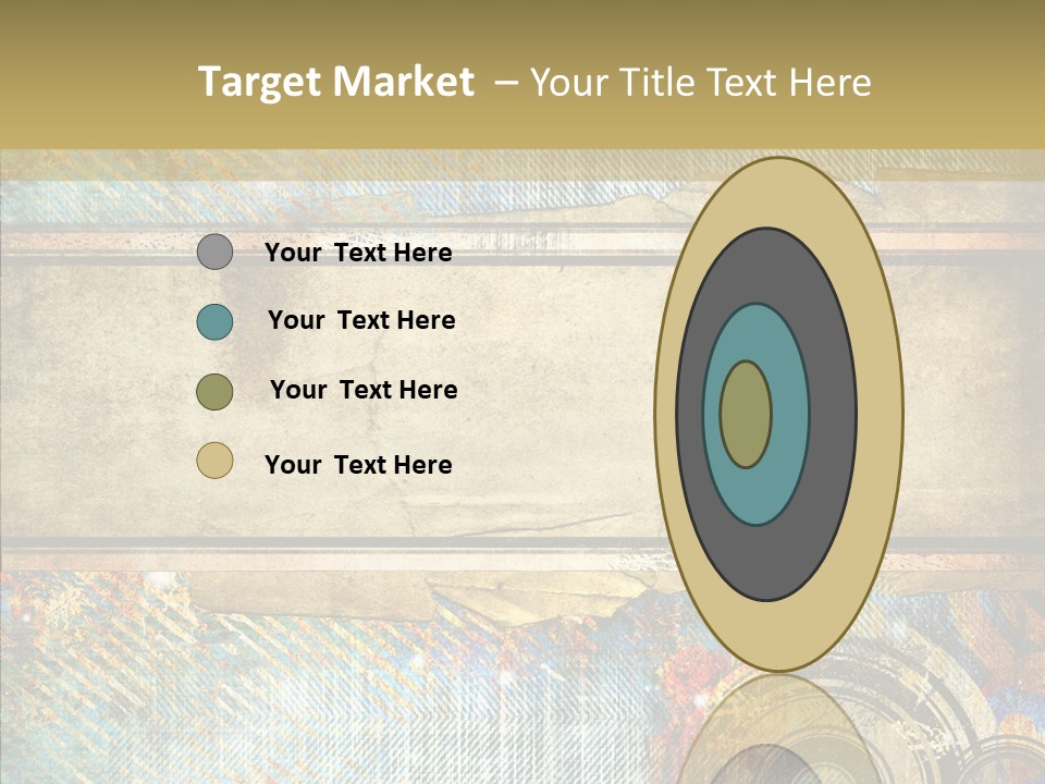 Geometric Colour Scrap Booking PowerPoint Template