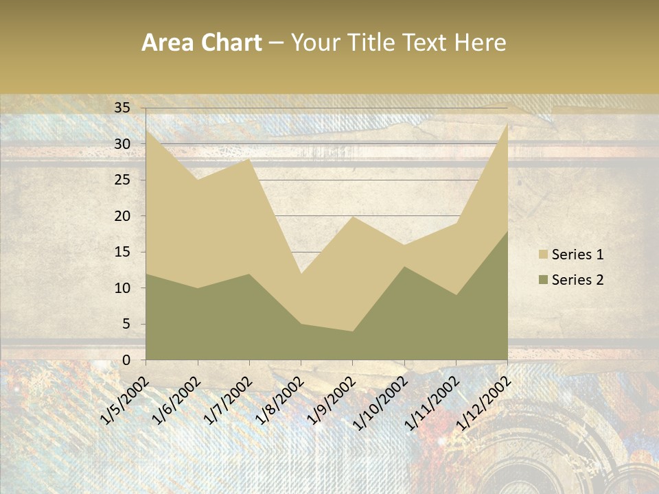 Geometric Colour Scrap Booking PowerPoint Template