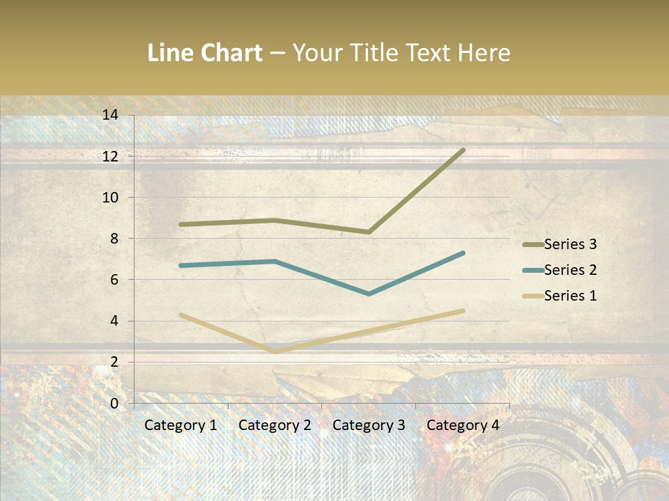 Geometric Colour Scrap Booking PowerPoint Template