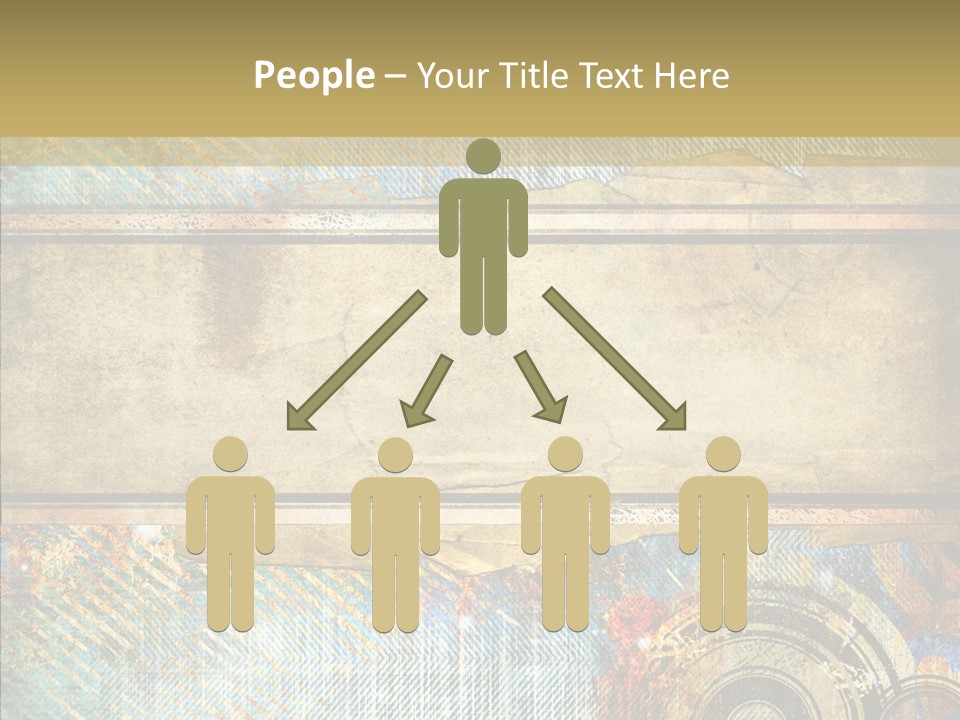 Geometric Colour Scrap Booking PowerPoint Template