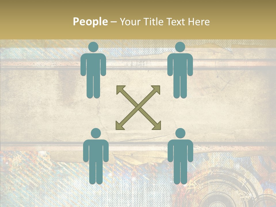 Geometric Colour Scrap Booking PowerPoint Template