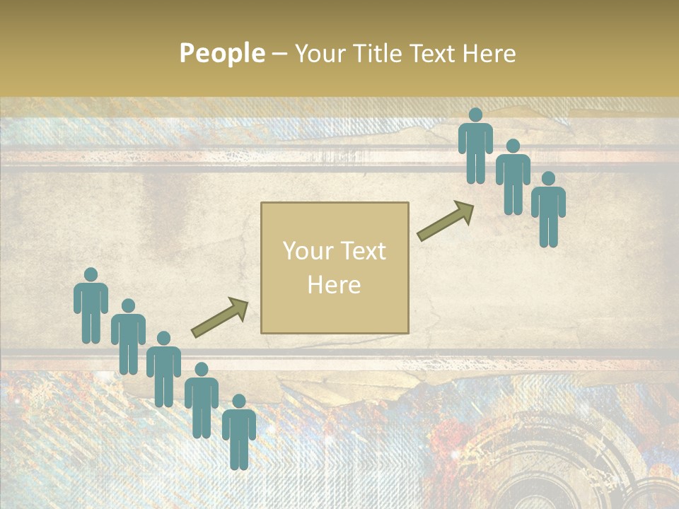 Geometric Colour Scrap Booking PowerPoint Template