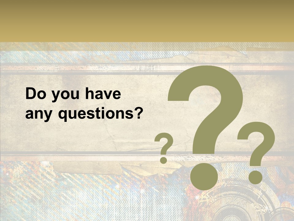 Geometric Colour Scrap Booking PowerPoint Template