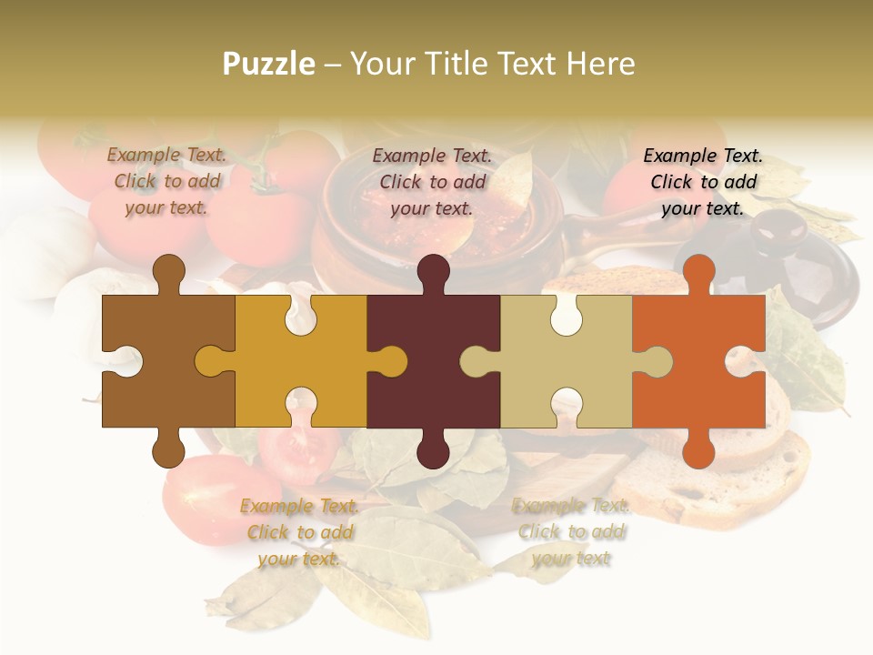 Heat Plate Nourishing PowerPoint Template