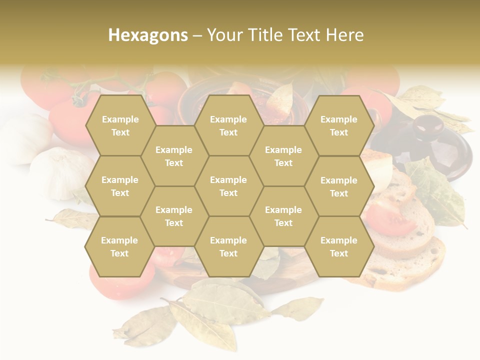 Heat Plate Nourishing PowerPoint Template