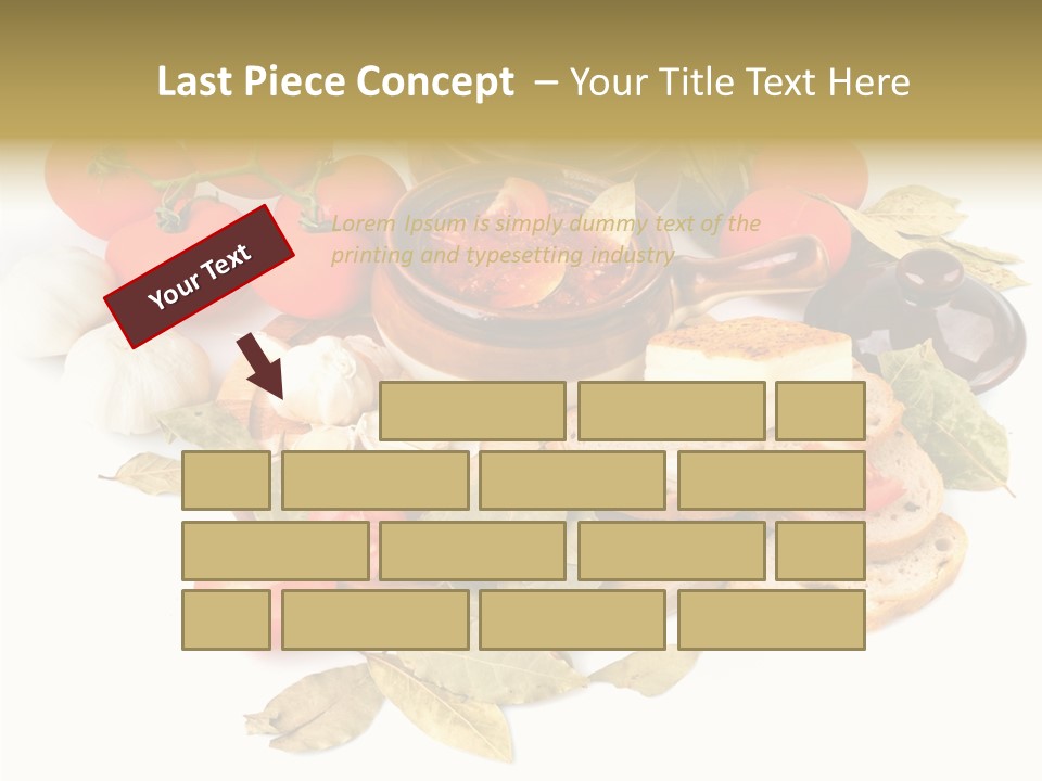 Heat Plate Nourishing PowerPoint Template