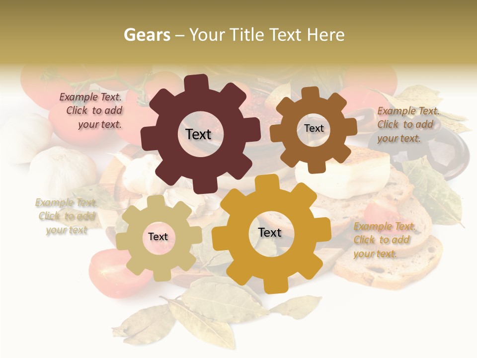 Heat Plate Nourishing PowerPoint Template