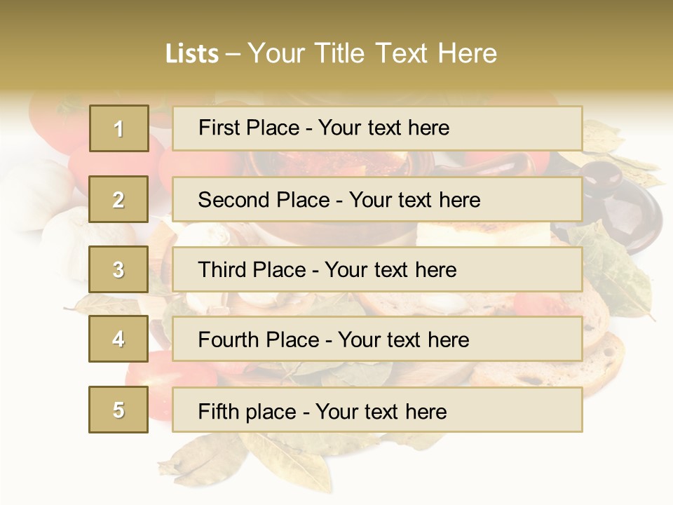 Heat Plate Nourishing PowerPoint Template
