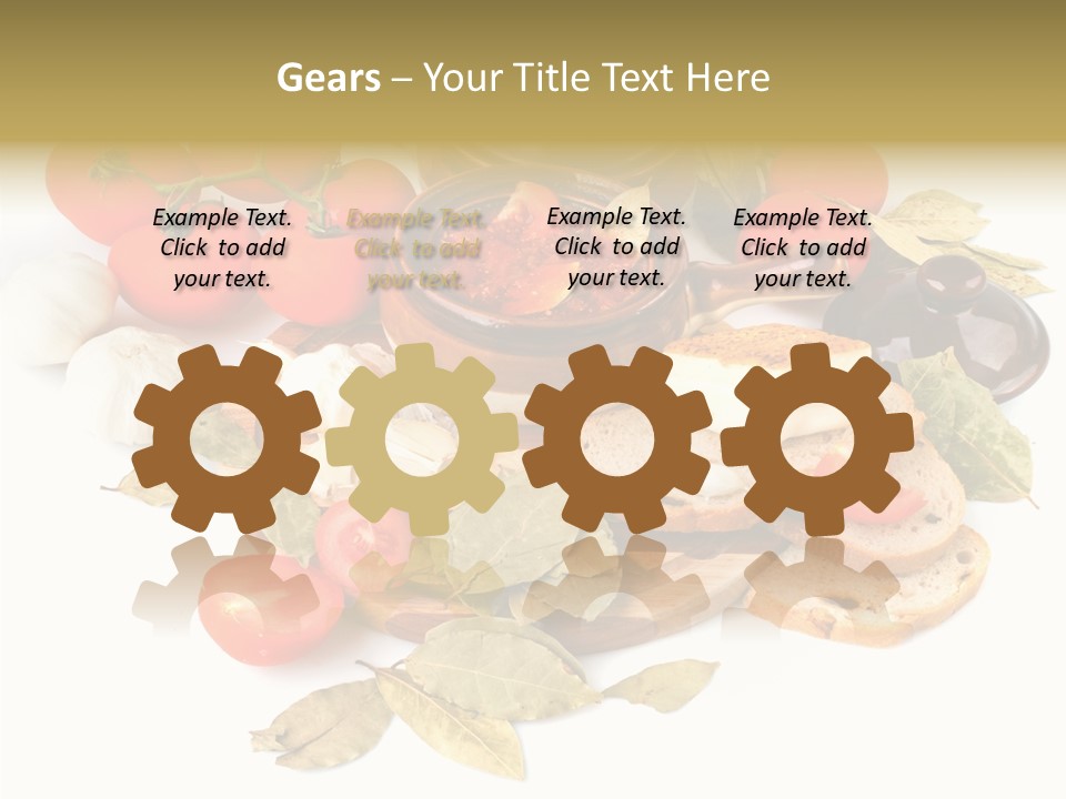 Heat Plate Nourishing PowerPoint Template