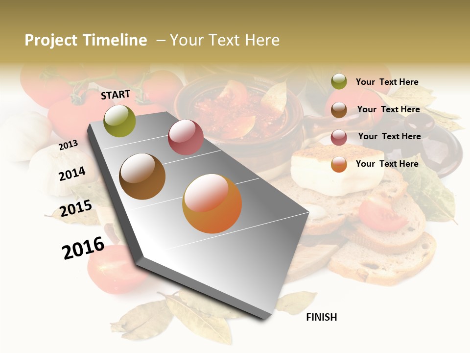 Heat Plate Nourishing PowerPoint Template