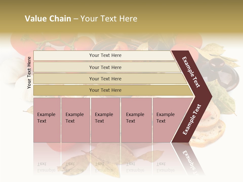 Heat Plate Nourishing PowerPoint Template