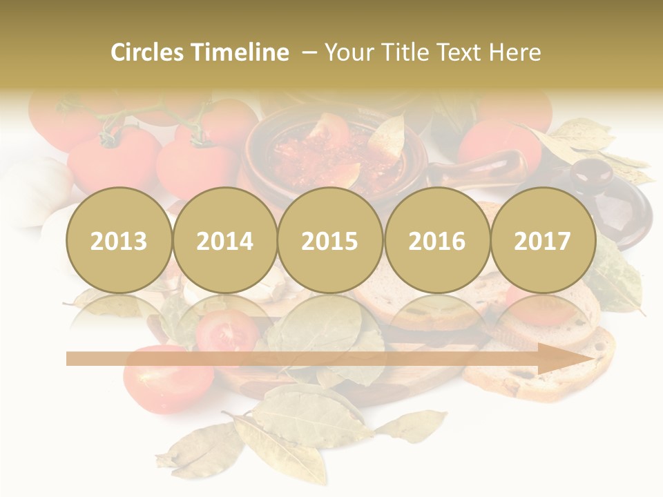 Heat Plate Nourishing PowerPoint Template