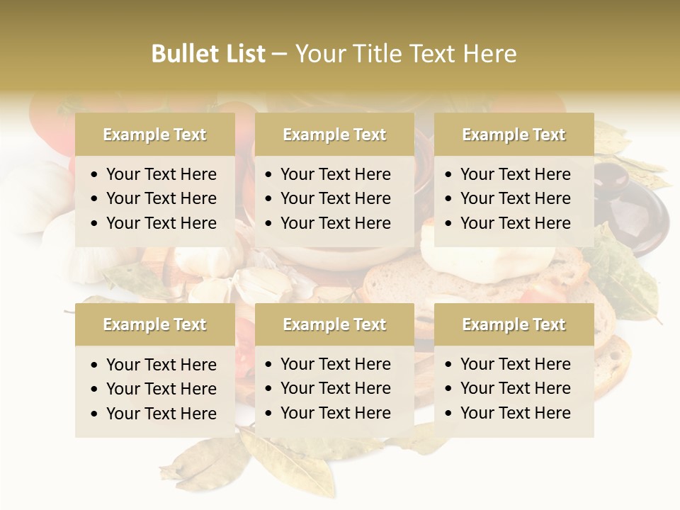 Heat Plate Nourishing PowerPoint Template