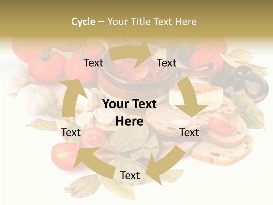 Heat Plate Nourishing PowerPoint Template