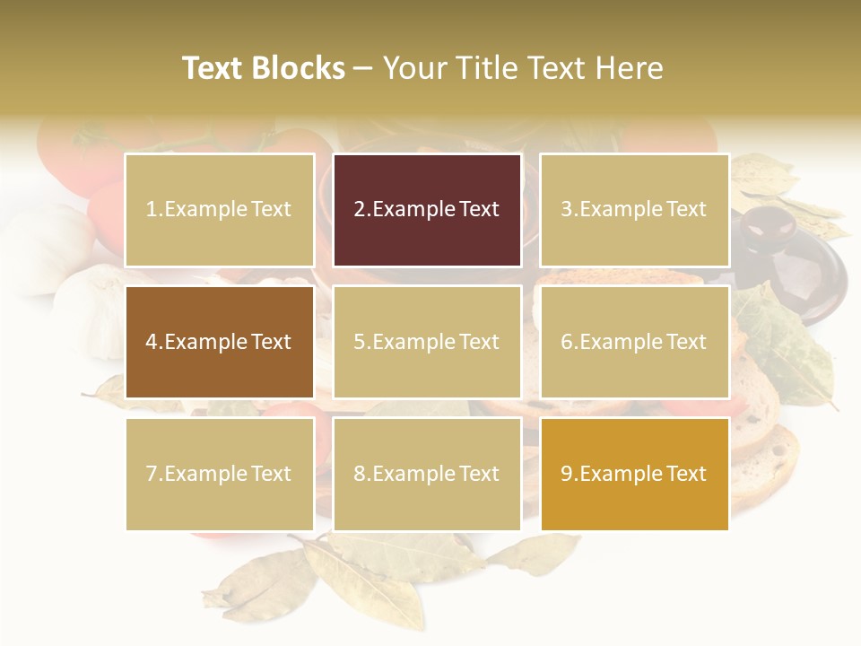 Heat Plate Nourishing PowerPoint Template