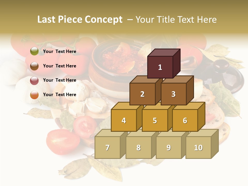 Heat Plate Nourishing PowerPoint Template