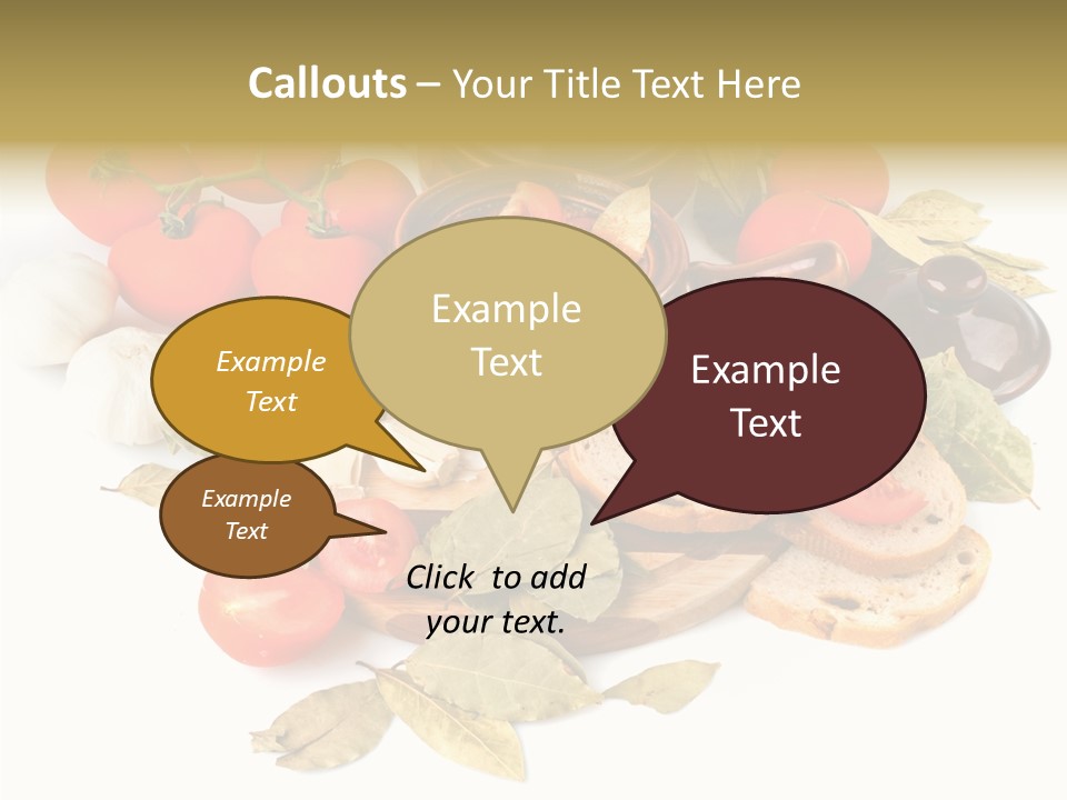 Heat Plate Nourishing PowerPoint Template