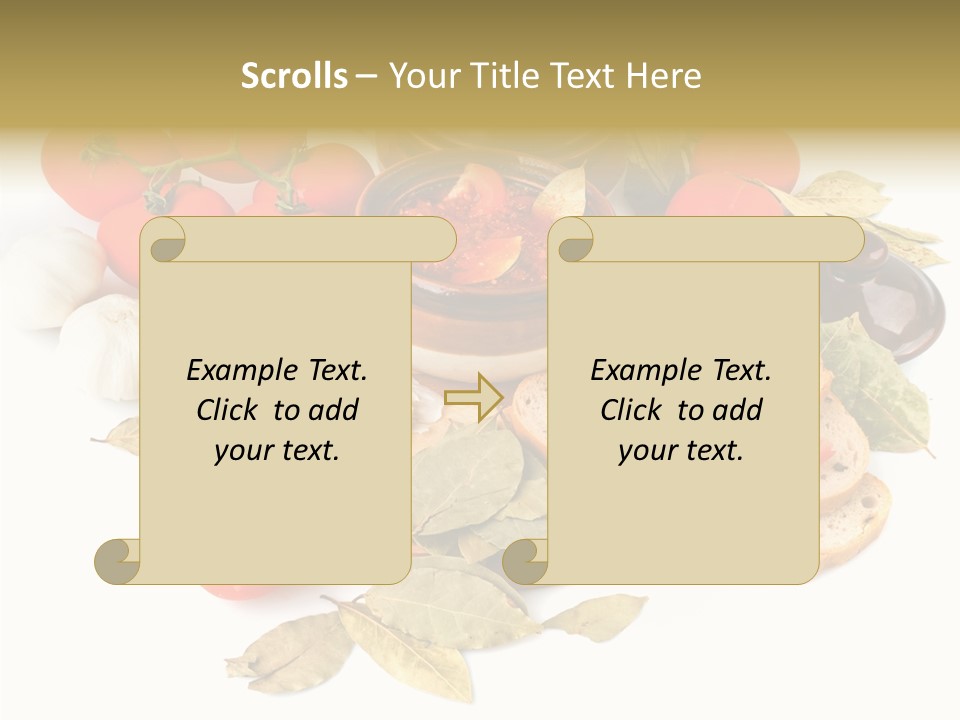 Heat Plate Nourishing PowerPoint Template