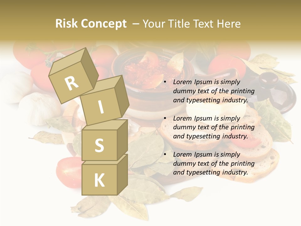Heat Plate Nourishing PowerPoint Template