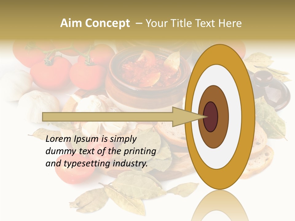 Heat Plate Nourishing PowerPoint Template