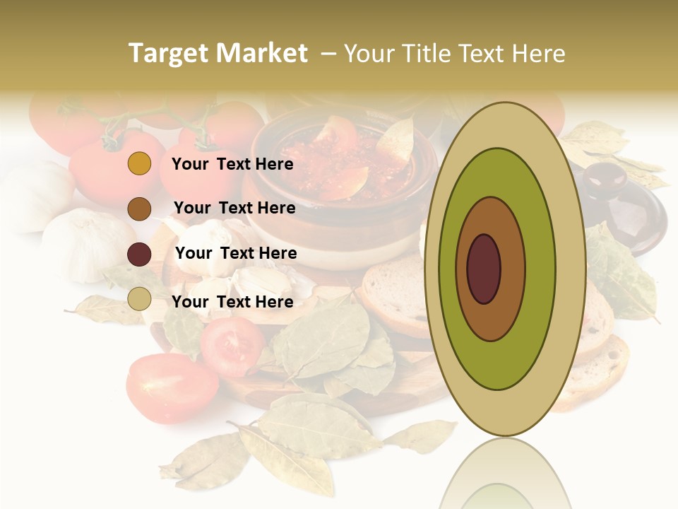 Heat Plate Nourishing PowerPoint Template