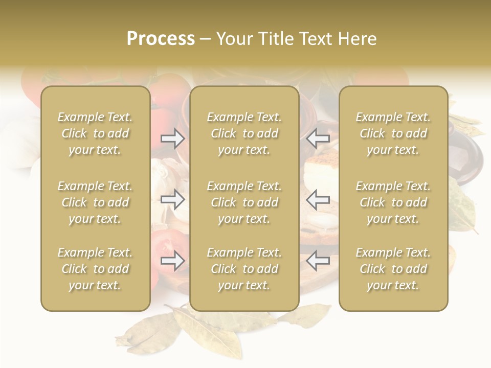 Heat Plate Nourishing PowerPoint Template