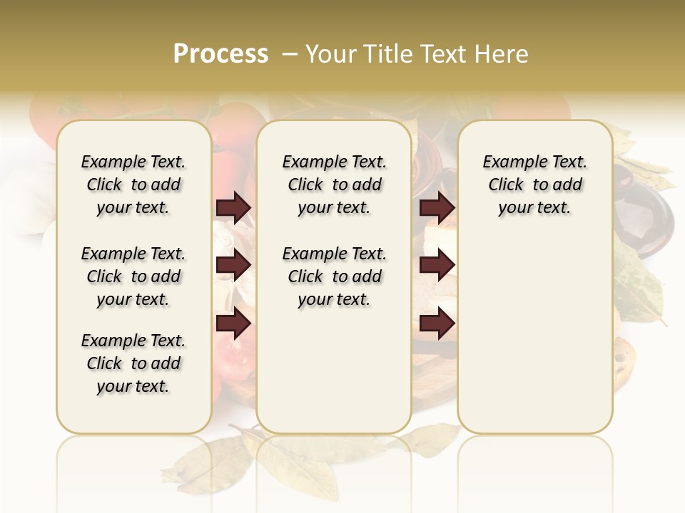 Heat Plate Nourishing PowerPoint Template