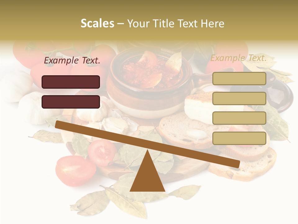 Heat Plate Nourishing PowerPoint Template