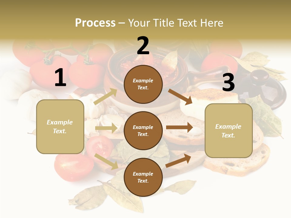 Heat Plate Nourishing PowerPoint Template