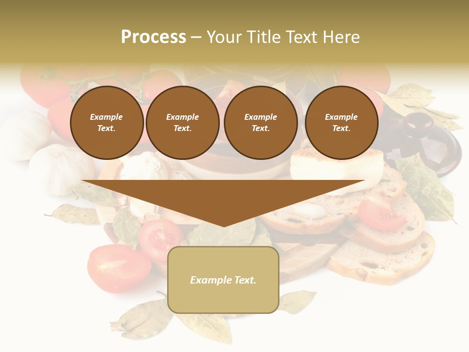 Heat Plate Nourishing PowerPoint Template