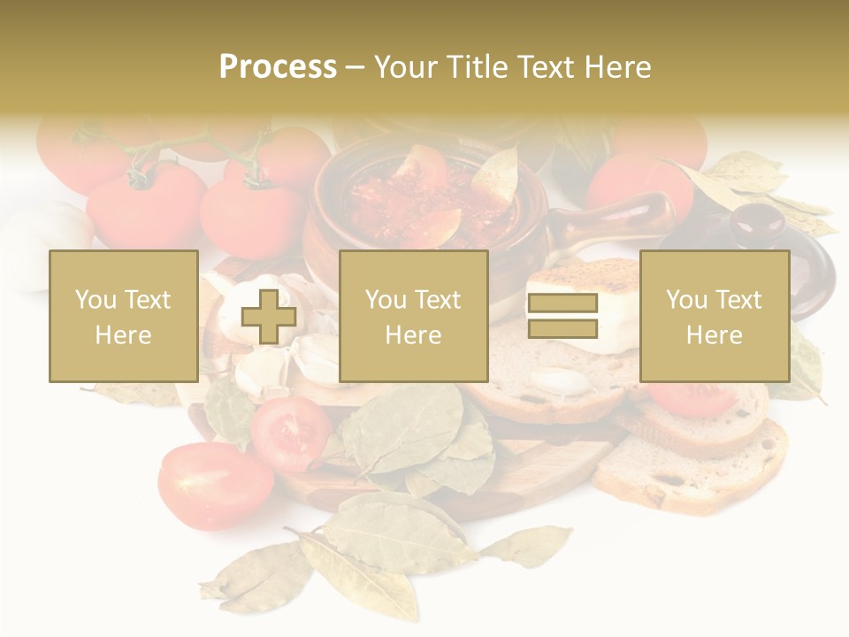 Heat Plate Nourishing PowerPoint Template