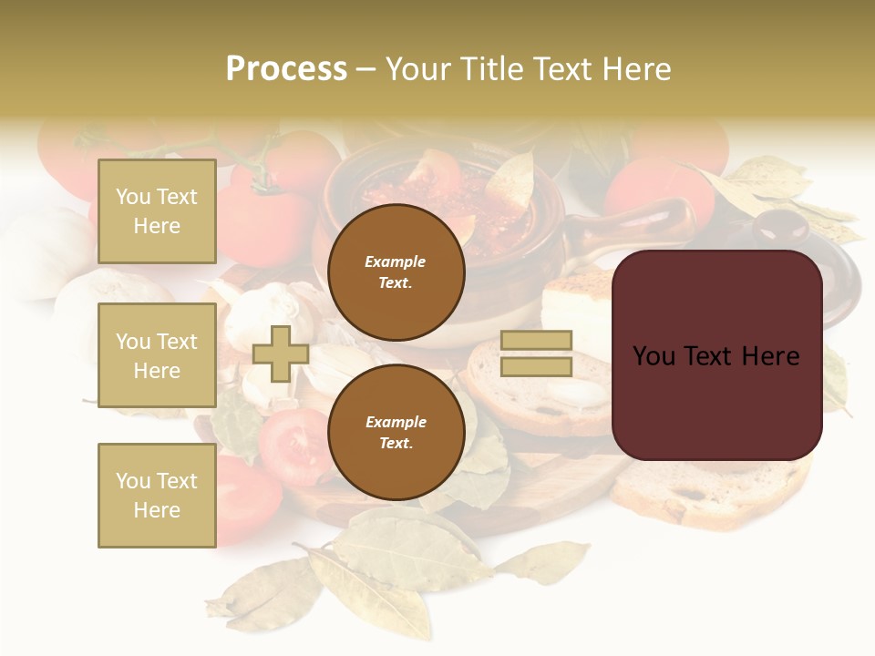 Heat Plate Nourishing PowerPoint Template