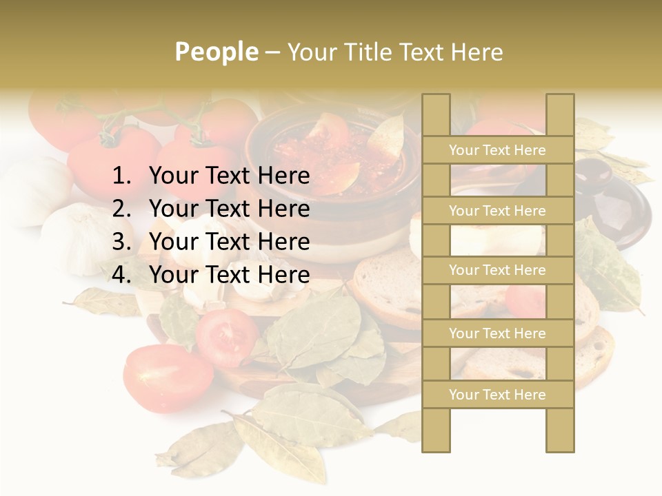 Heat Plate Nourishing PowerPoint Template