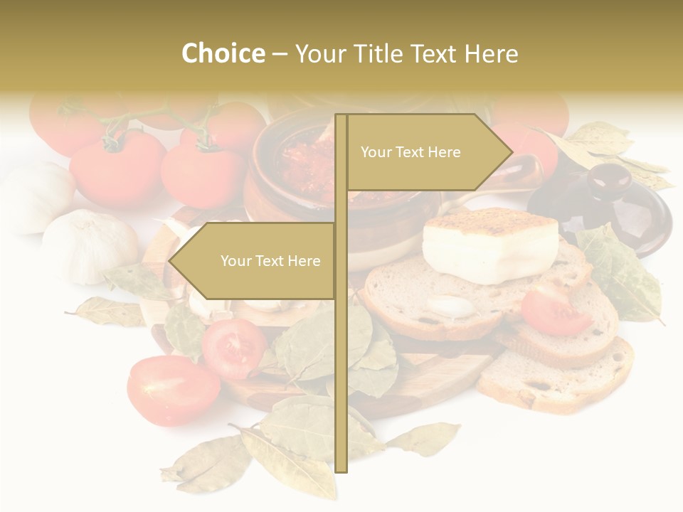 Heat Plate Nourishing PowerPoint Template