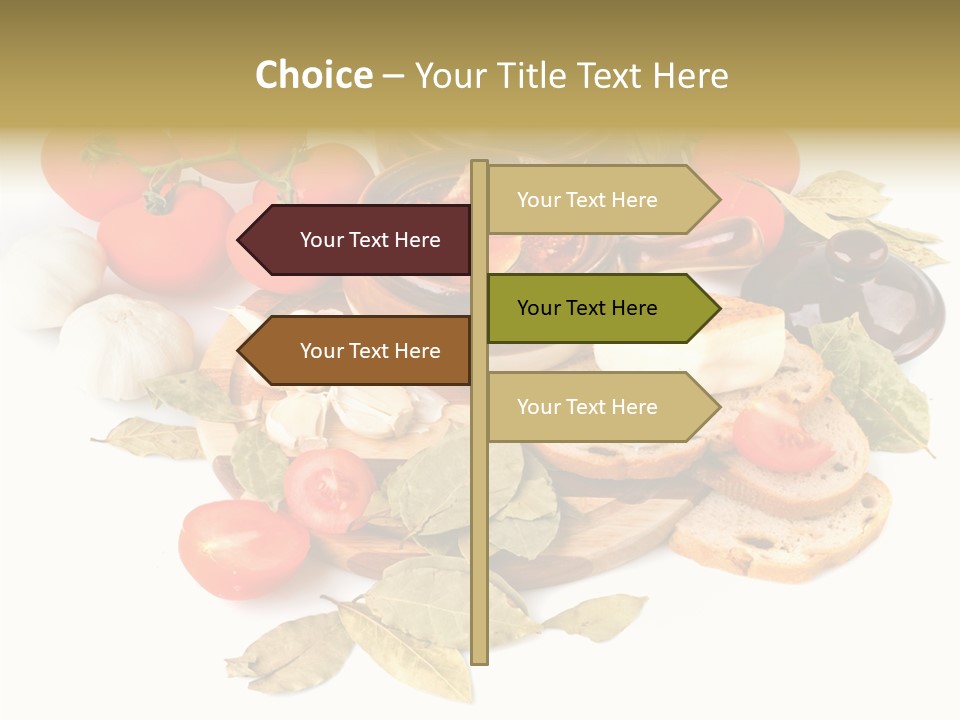 Heat Plate Nourishing PowerPoint Template