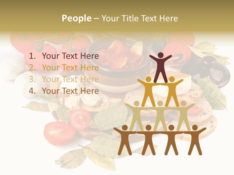 Heat Plate Nourishing PowerPoint Template