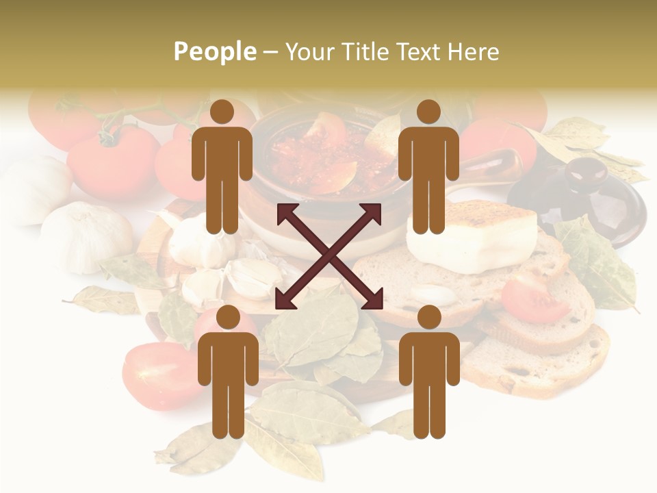 Heat Plate Nourishing PowerPoint Template