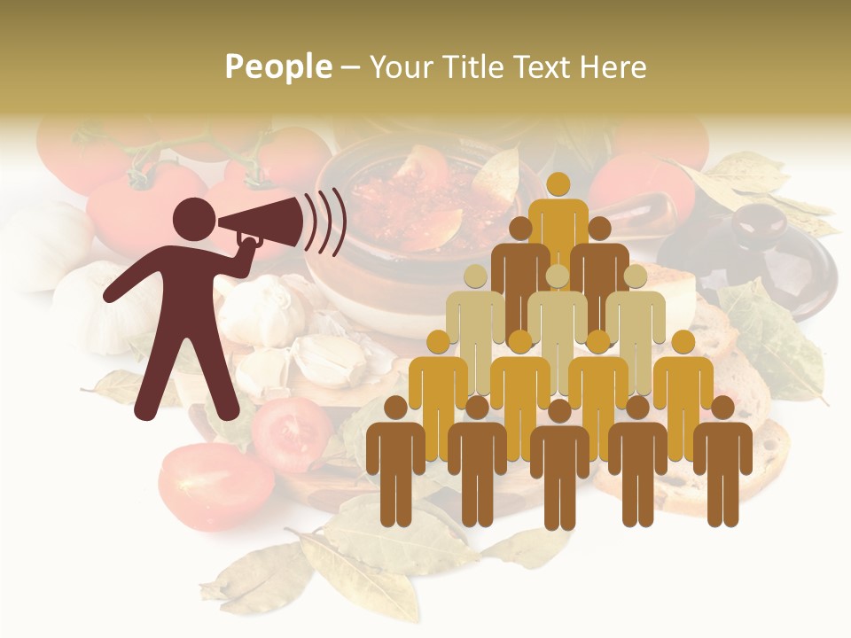 Heat Plate Nourishing PowerPoint Template