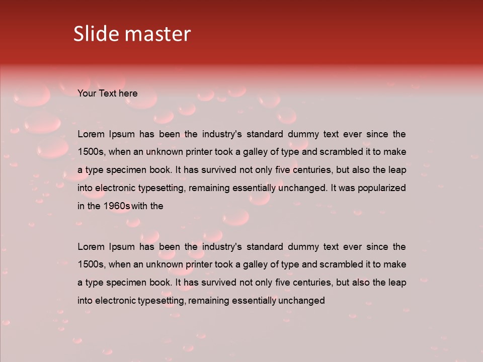 Day Symbol Water PowerPoint Template