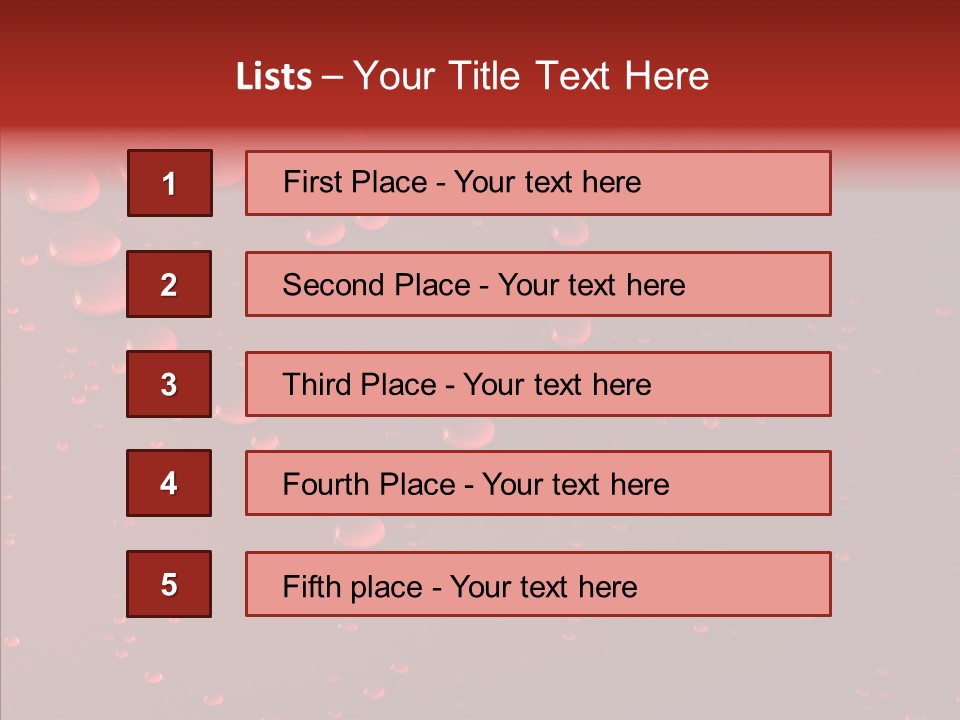 Day Symbol Water PowerPoint Template