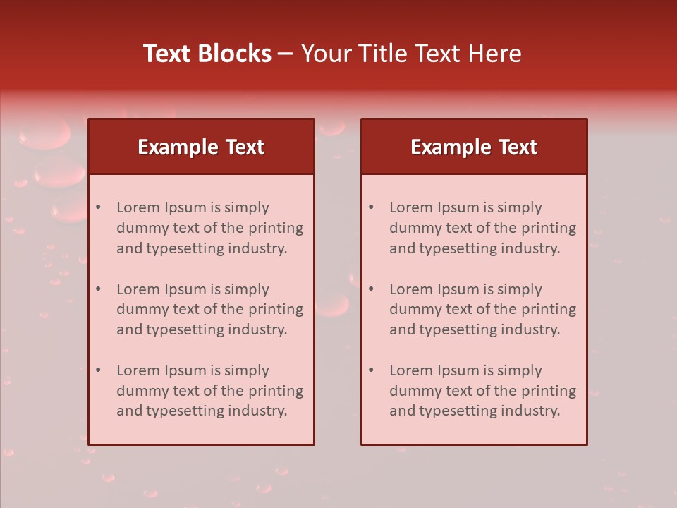 Day Symbol Water PowerPoint Template