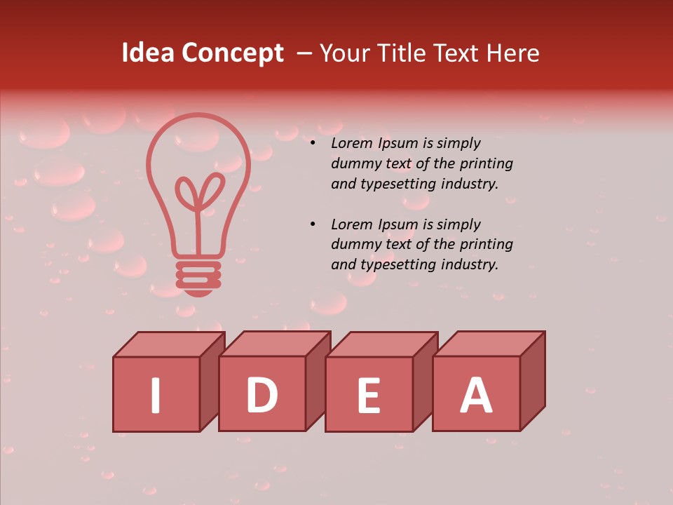 Day Symbol Water PowerPoint Template