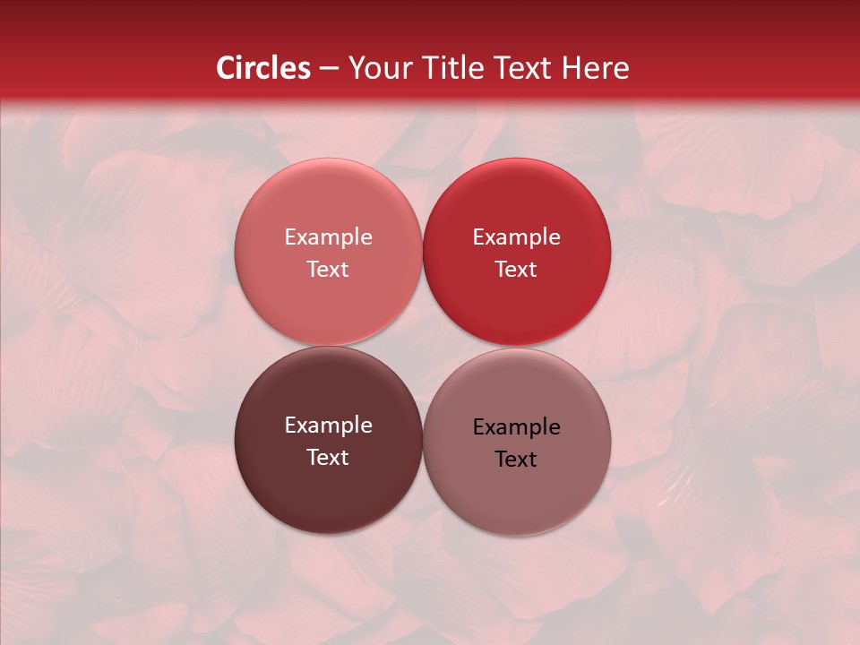 Valentines Celebration Backdrop PowerPoint Template