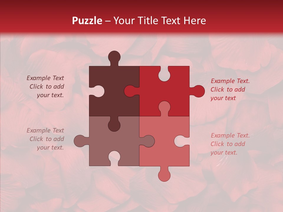 Valentines Celebration Backdrop PowerPoint Template